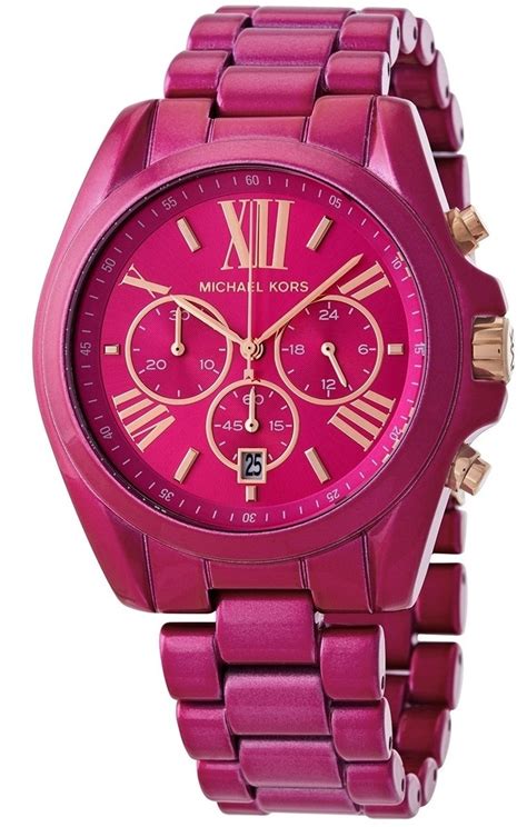 macys michael kors womens watches|michael kors pink watches.